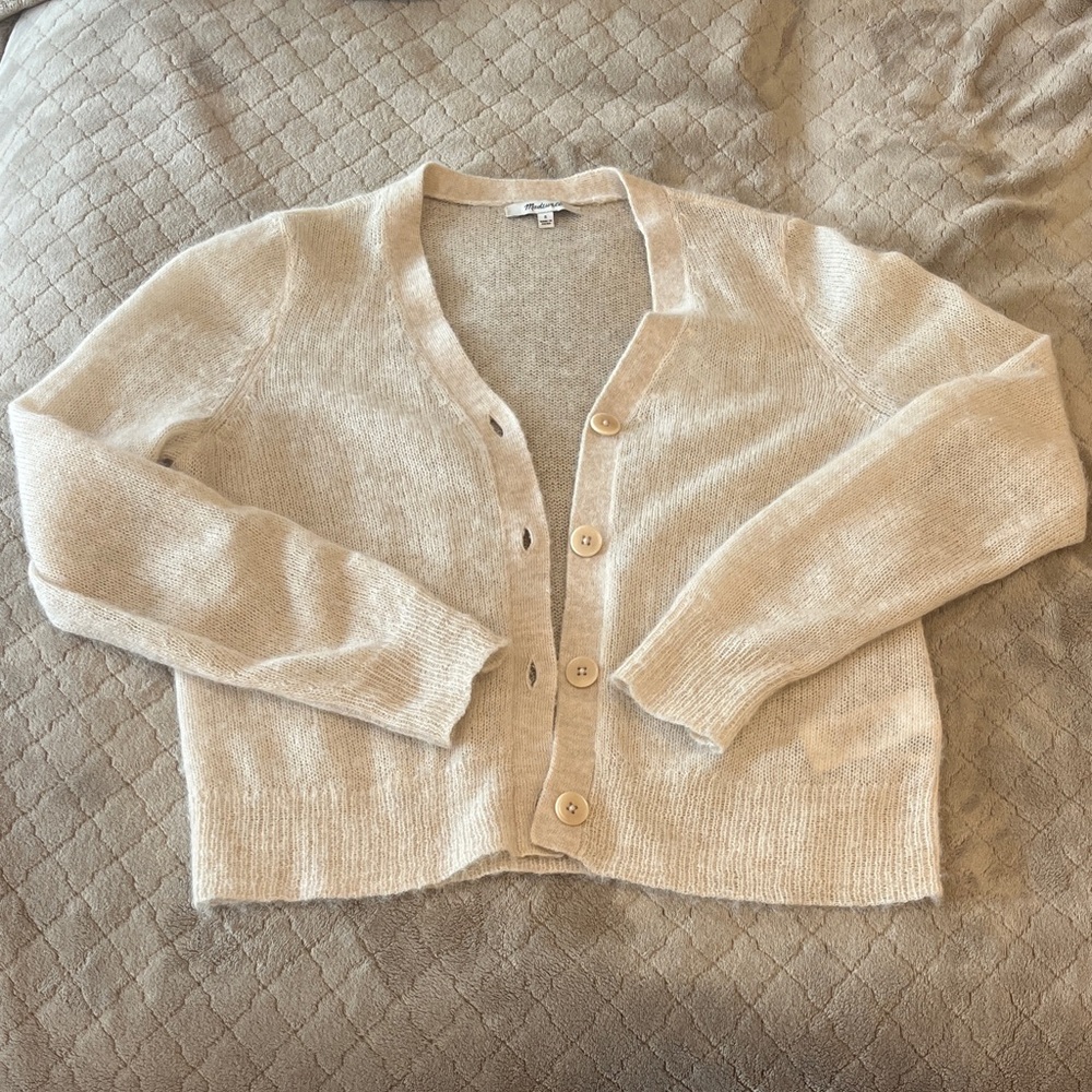 Madewell Alpaca Cardigan Sweater
